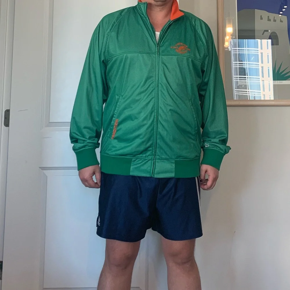 Mens New Era 3XL Green FAMU Florida A&M University Jacket Used - Picture 9 of 9